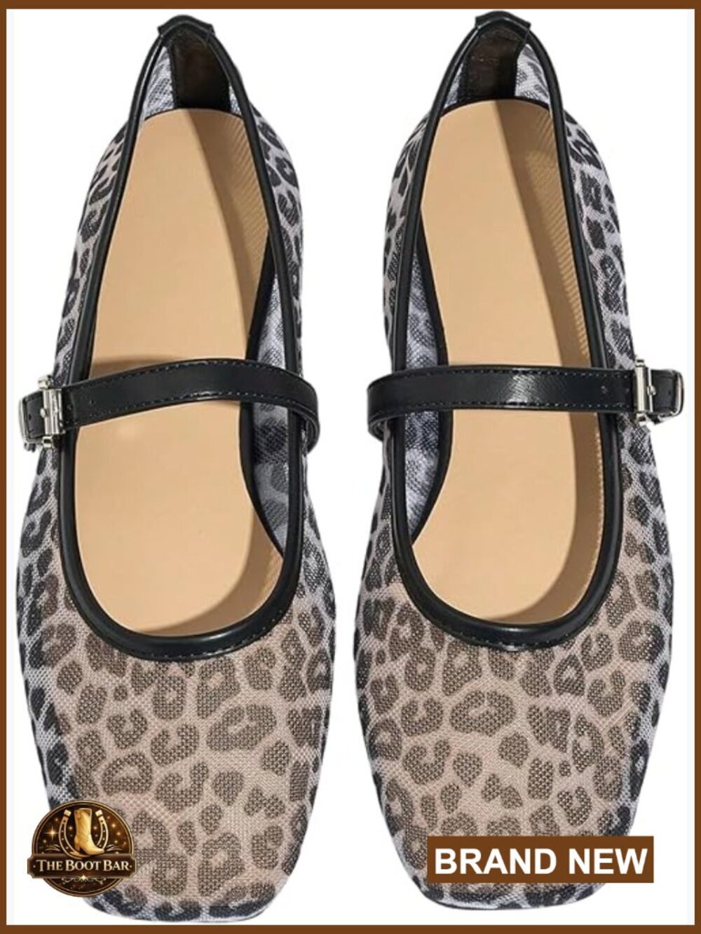 Women's Mesh Ballet Flats Comfortable Dressy Trendy Square Closed Toe Maryjane